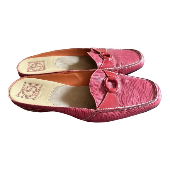 Cole Haan Womens Shoes Air Size 10B Pink Mule Slide Flat Pre Owned Retro - Picture 4 of 7